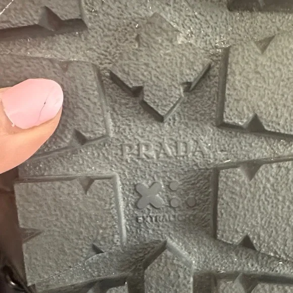 Prada Black Quilted Leather Sandals - Picture 11 of 12